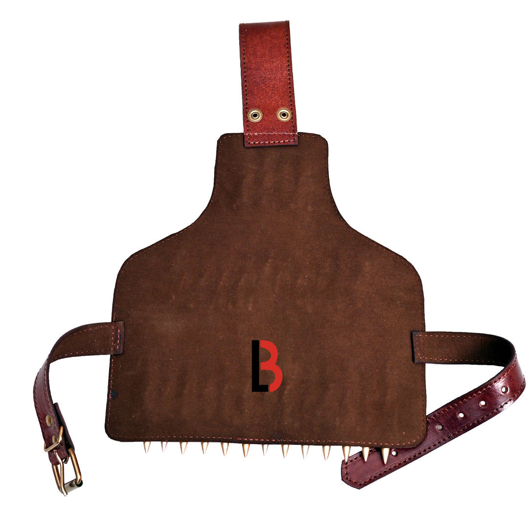 Cowhide Leather Leg Cartridge Belt for Rifle Shells, Hunting Cartridge Holder - Leather Bond