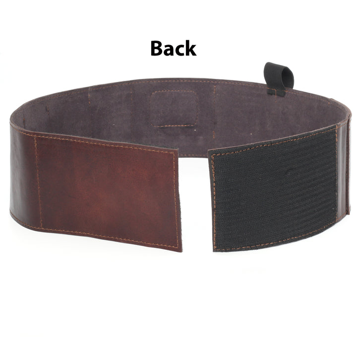 Cowhide Leather BRAVOBELT Belly Band Holster for Concealed Carry - Ambidextrous - Leather Bond