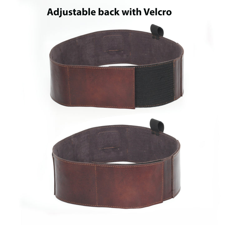 Cowhide Leather BRAVOBELT Belly Band Holster for Concealed Carry - Ambidextrous - Leather Bond