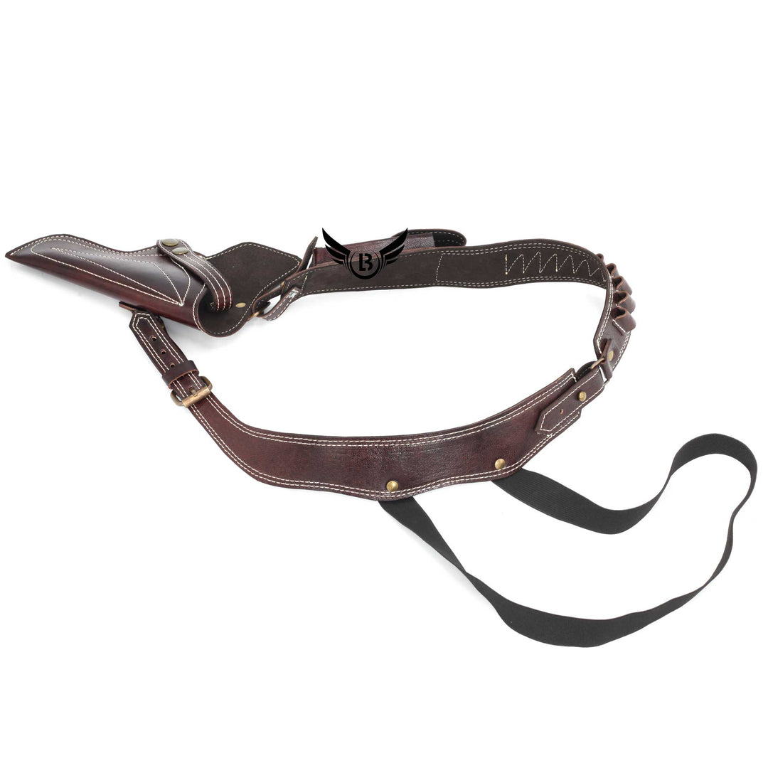 Cowhide Leather Vertical Concealed Holster Right Handers Universal Size - Leather Bond