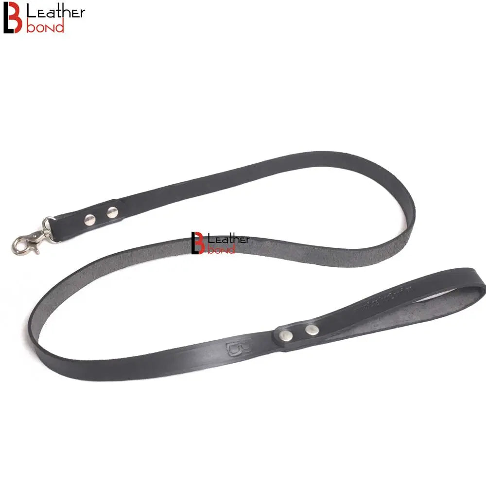 BDSM Leash Lead for Pet Play, Puppy Play, Kitten Play or other submission Quality Bondage Leash Leather Bond