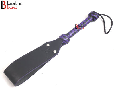 Spanking BDSM Paddle Slapper Thick, Medium Weight Hand Made 2 layer Real Cowhide Saddle Leather (Copy)