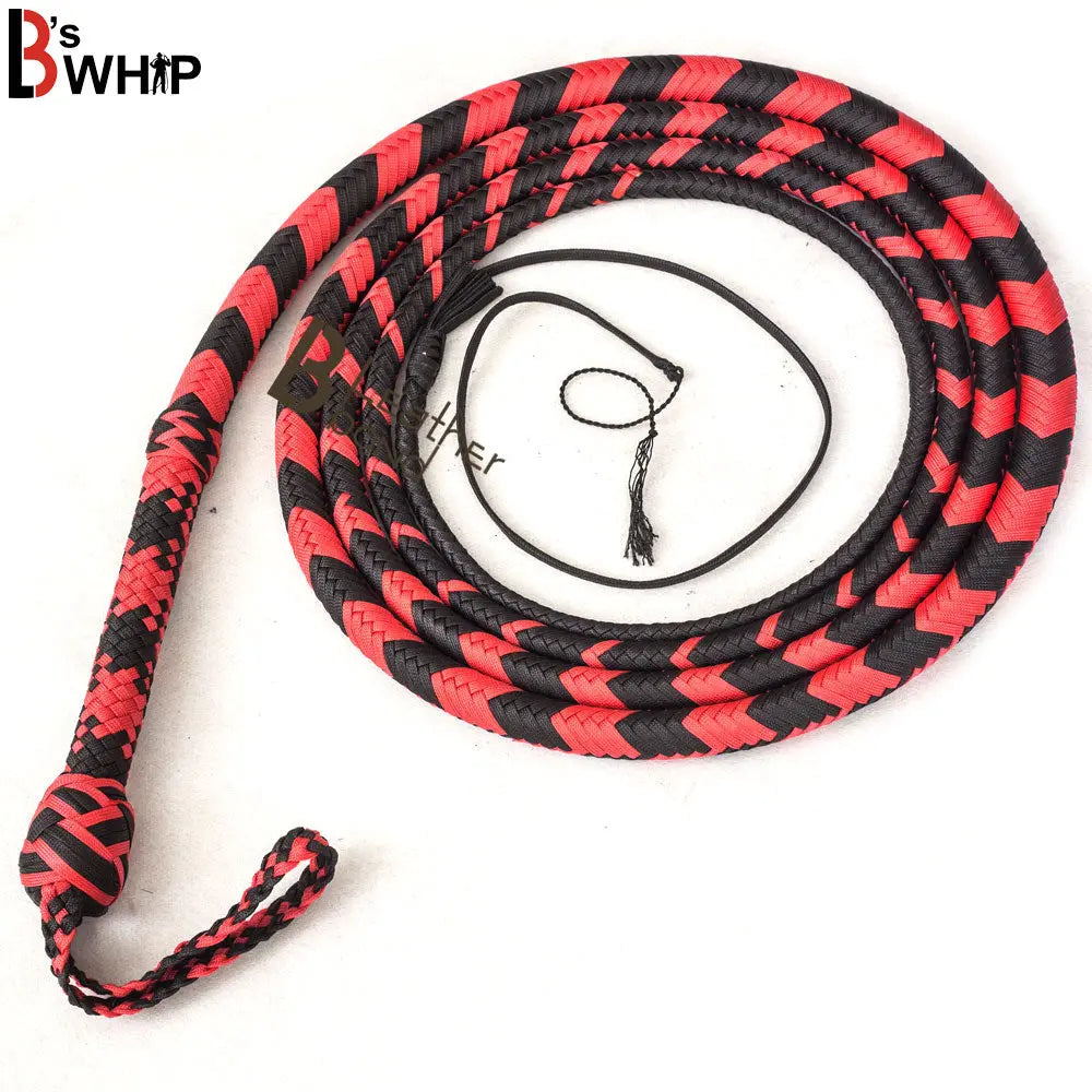 Bullwhip, Paracord Bullwhip, Whip, Nylon Bullwhip, Nylon Whip, Paracord Whip, Paracord Bullwhip