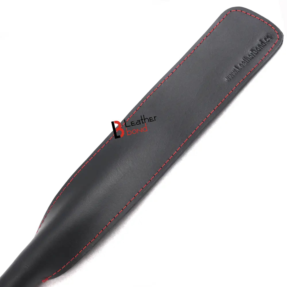 Real Cow Hide Belting Leather Paddle Slapper Lightweight and flexible with Steel Handle - Leather Bond